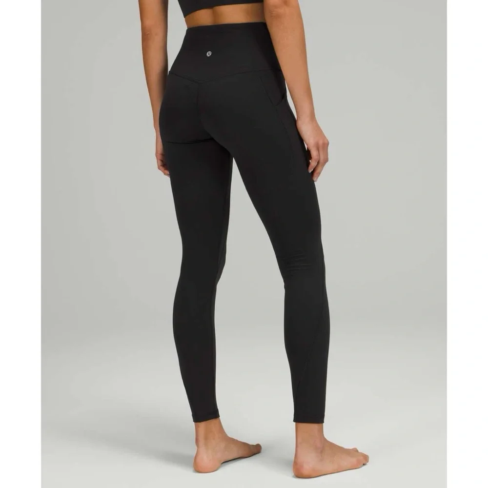 Lululemon Align High-Rise Pant with Pockets 28" in Black - Picture 5 of 12